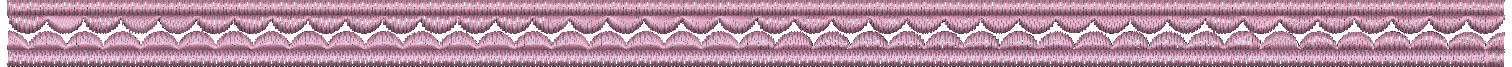 Embroidery design: A decorative border embroidery design with repeating geometric and ornamental patterns in pink and rose gold hues, featu